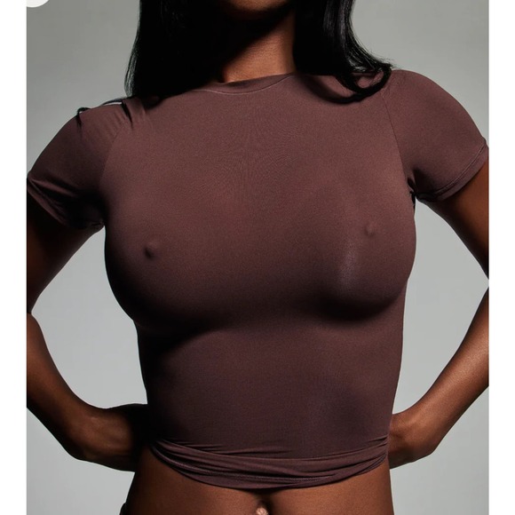 NWT Skims Ultimate Bra Nipple Push-up Bra Clay / 36D - Picture 7 of 11